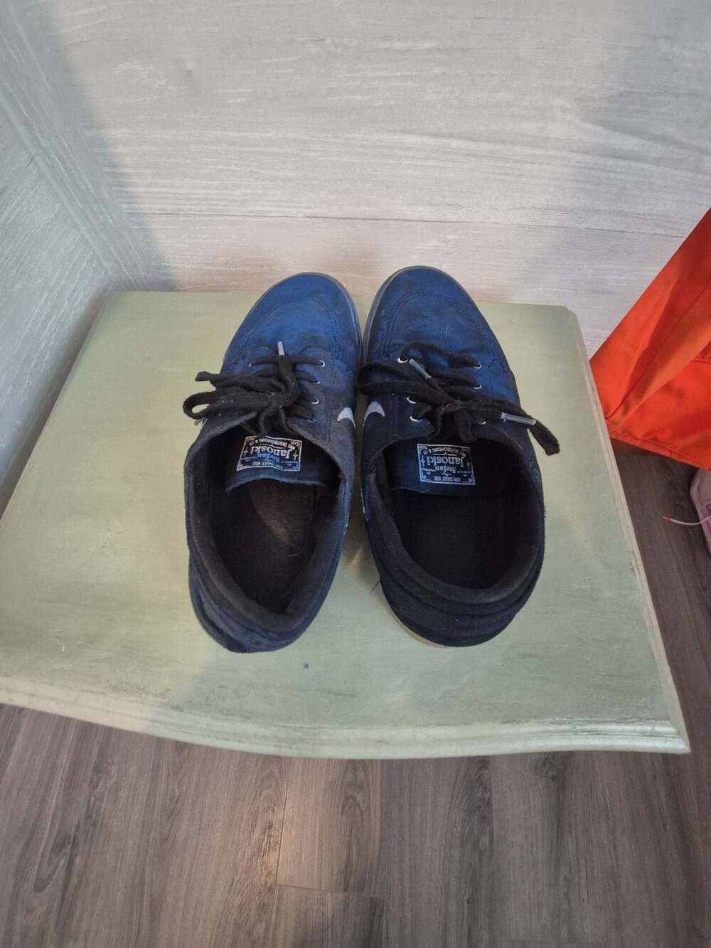 Nike SB Zoom Stefan Janoski Skate Shoes Blue Suede